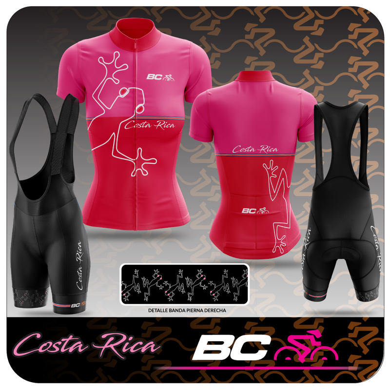 Costa Rica Limited Edition cycling uniform Design for women