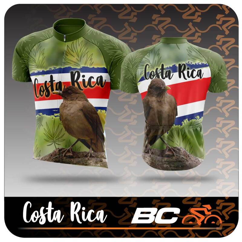 Costa Rica Limited Edition cycling jersey Design