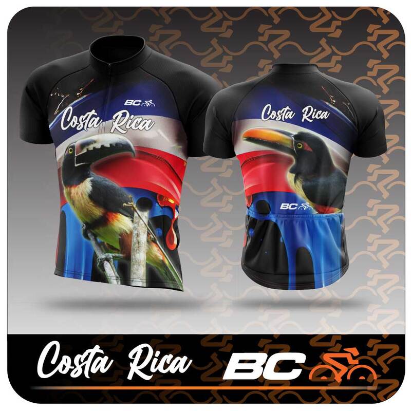 Costa Rica Limited Edition cycling jersey Design