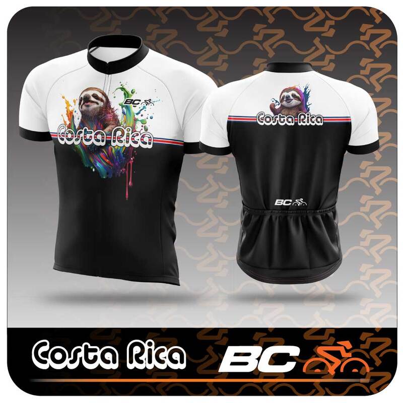 Costa Rica Limited Edition cycling jersey Design